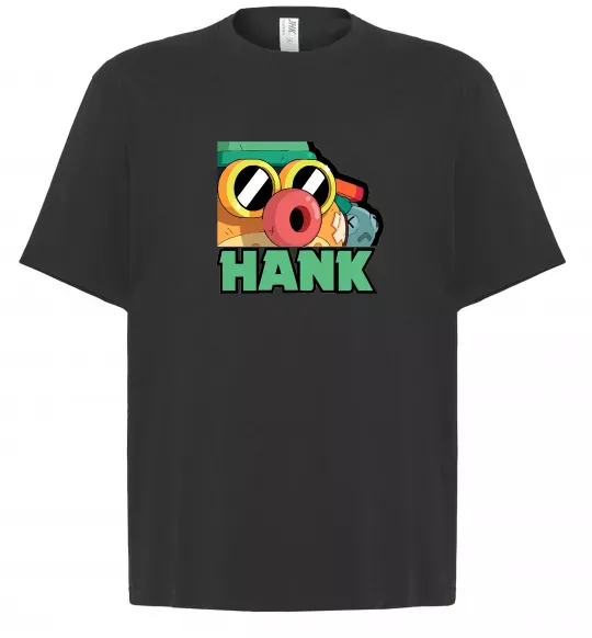 Футболка Оверсайз Brawl Stars Хенк Черный фото