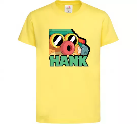 Дитяча футболка Brawl Stars Хенк Лимонний фото