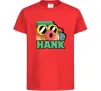 Дитяча футболка Brawl Stars Хенк Червоний фото
