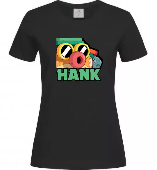 Жіноча футболка Brawl Stars Хенк Чорний фото