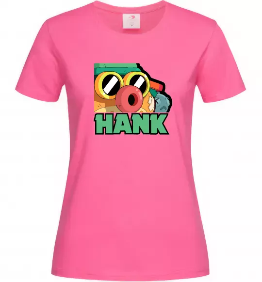 Жіноча футболка Brawl Stars Хенк Яскраво-рожевий фото