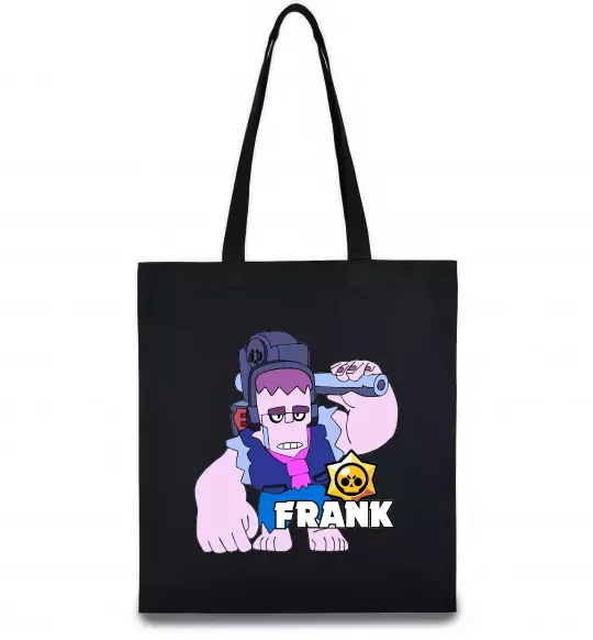 Эко-сумка Brawl Stars Френк Черный фото