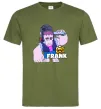 Мужская футболка Brawl Stars Френк Оливковый фото
