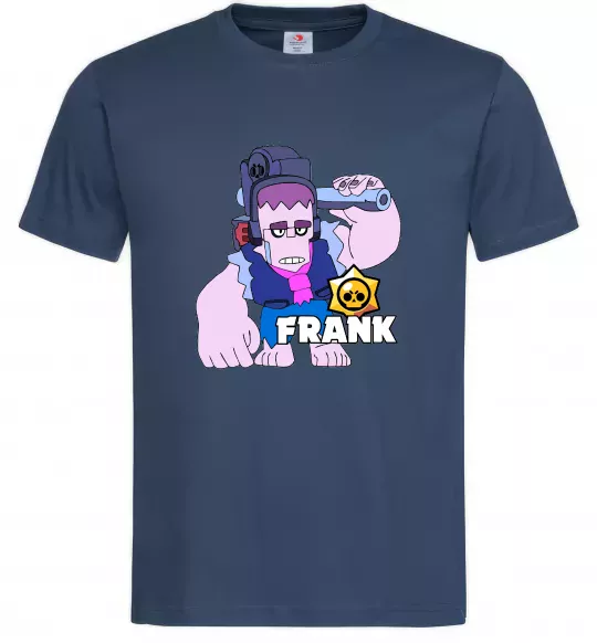 Мужская футболка Brawl Stars Френк Темно-синий фото