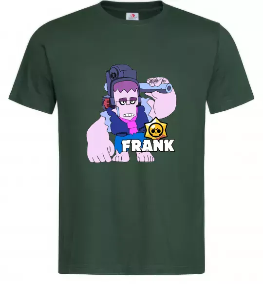 Мужская футболка Brawl Stars Френк Темно-зеленый фото