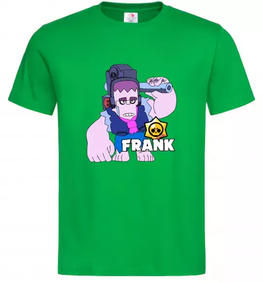 Мужская футболка Brawl Stars Френк Зеленый фото