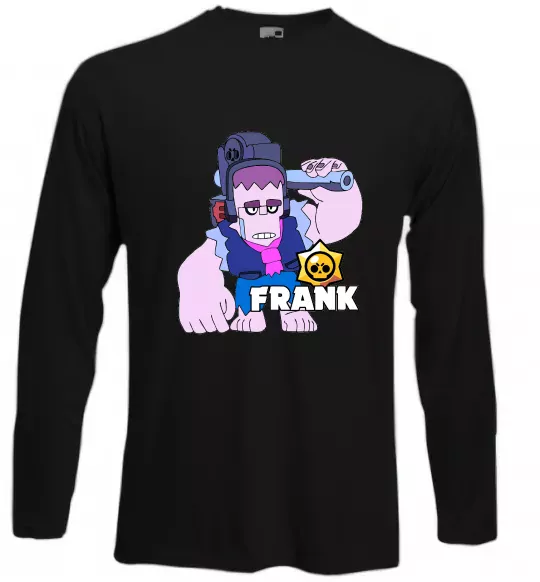 Лонгслів Brawl Stars Френк Чорний фото