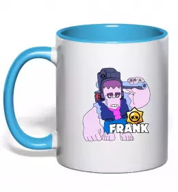 Чашка с цветной ручкой