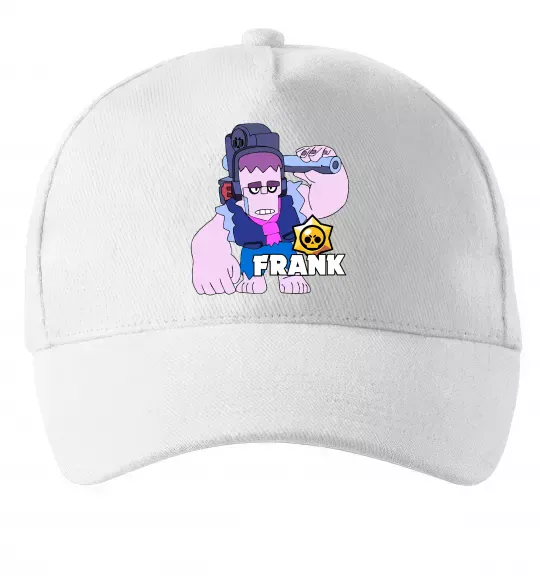 Кепка Brawl Stars Френк Белый фото