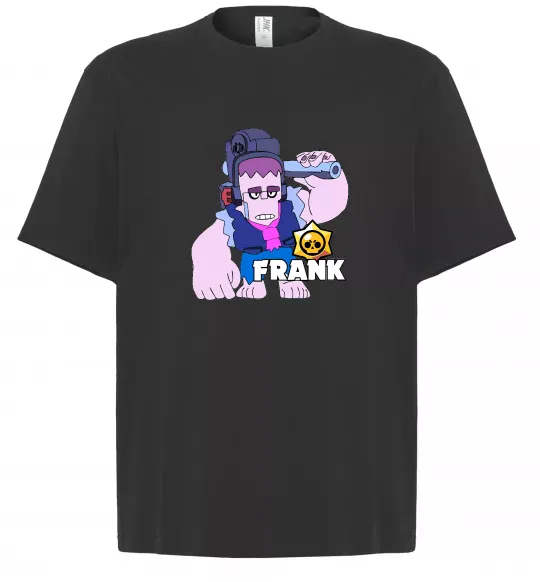 Футболка Оверсайз Brawl Stars Френк Черный фото