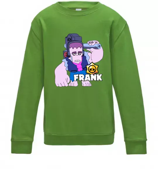 Дитячий світшот Brawl Stars Френк Лаймовий фото