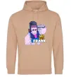 Мужская толстовка (худи) Brawl Stars Френк Песочный фото