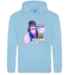 Мужская толстовка (худи) Brawl Stars Френк Голубой фото