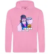 Женская толстовка (худи) Brawl Stars Френк Розовый фото