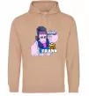 Женская толстовка (худи) Brawl Stars Френк Песочный фото