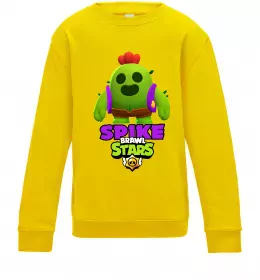 Детский Свитшот Brawl Stars Edgar Лаймовый фото