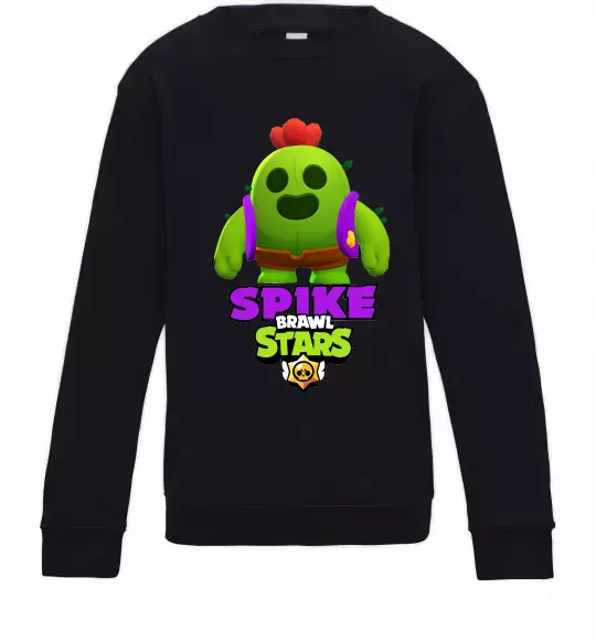 Детский Свитшот Спайк Черный фото