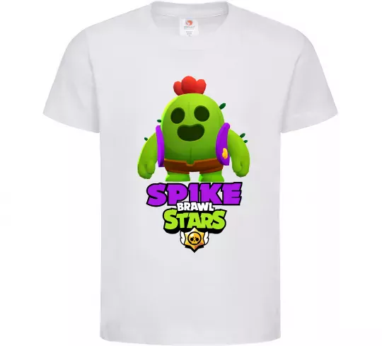 Дитяча футболка Спайк Білий фото