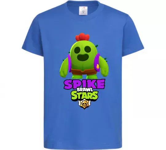 Дитяча футболка Спайк Яскраво-синій фото
