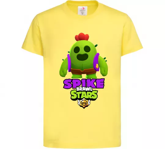 Дитяча футболка Спайк Лимонний фото