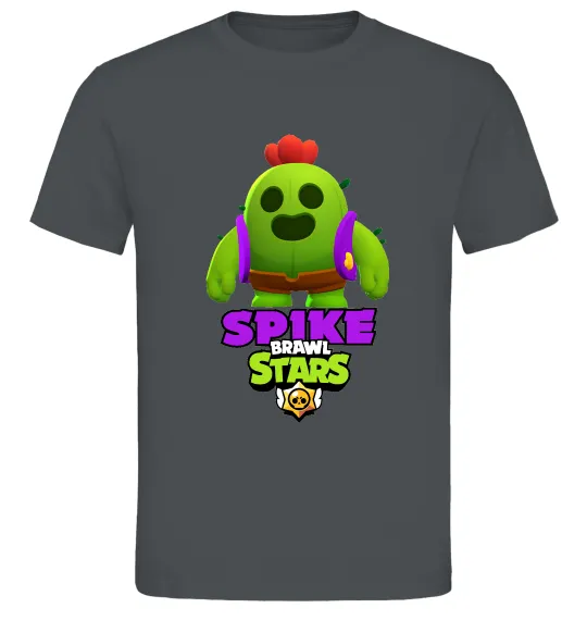 Мужская футболка Спайк Графит фото