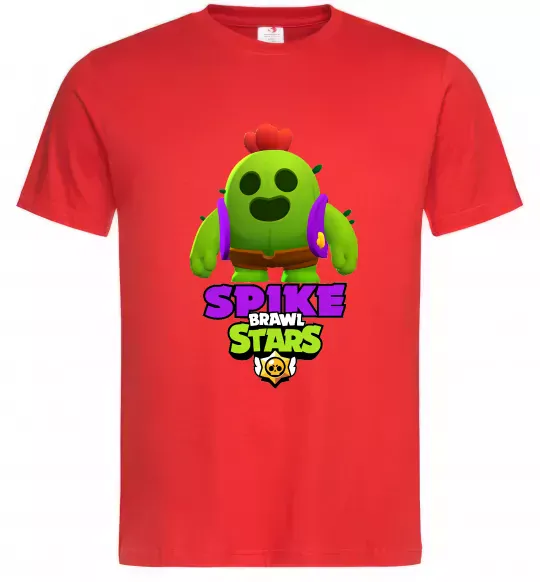Мужская футболка Спайк Красный фото
