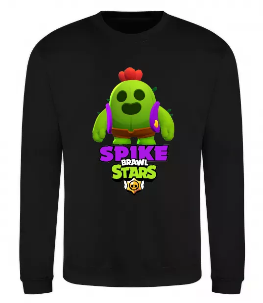 Свитшот Спайк Черный фото