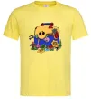 Мужская футболка Brawl Stars скриня Лимонный фото