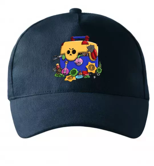 Кепка Brawl Stars скриня Темно-синій фото