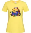 Женская футболка Brawl Stars скриня Лимонный фото