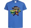 Детская футболка Brawl Stars Поко Ярко-синий фото