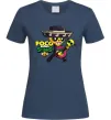 Женская футболка Brawl Stars Поко Темно-синий фото