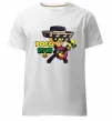 Чоловіча преміум футболка Brawl Stars Поко Білий фото