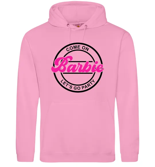 Женская толстовка (худи) Come on Barbie Розовый фото