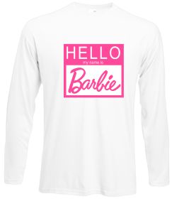 Лонгслив Hello my name is Barbie