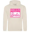 Женская толстовка (худи) Hello my name is Barbie Таш фото