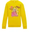 Детский Свитшот Barbie girl Солнечно желтый фото