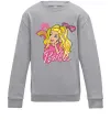 Детский Свитшот Barbie girl Серый меланж фото