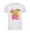 Дитяча футболка Barbie girl Білий фото