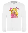 Свитшот Barbie girl Белый фото