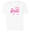 Футболка Оверсайз Барбі бантик Белый фото