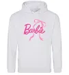 Женская толстовка (худи) Барбі бантик Серый меланж фото