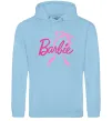 Женская толстовка (худи) Барбі бантик Голубой фото