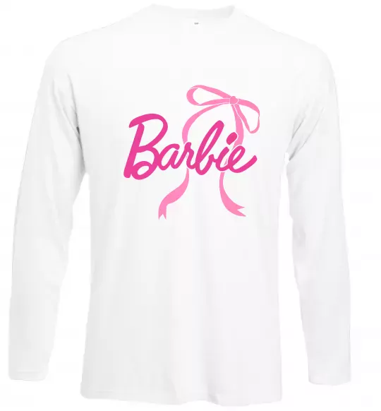 Лонгслив Барбі бантик Белый фото