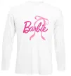 Лонгслив Барбі бантик Белый фото