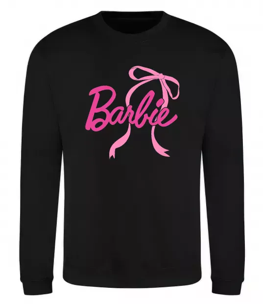 Свитшот Барбі бантик Черный фото