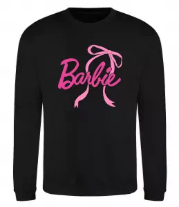 Свитшот Барбі бантик Черный фото