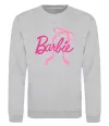 Свитшот Барбі бантик Серый меланж фото
