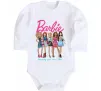 Детский боди Barbie since 1959 Белый фото