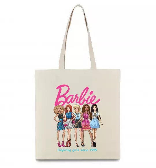 Еко-сумка Barbie since 1959 Бежевий фото
